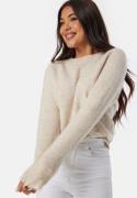 SELECTED FEMME Slflulu LS Knit O-Neck Beige XS