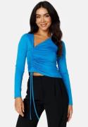 BUBBLEROOM Tara drawstring top Blue XS