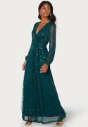 AngelEye Long Sleeve Sequin Dress Emerald L (UK14)