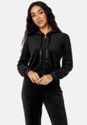 BUBBLEROOM Willow soft velour jacket Black L