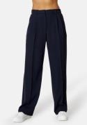 BUBBLEROOM Denice wide suit pants Dark blue 44