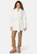 BUBBLEROOM Hedda Short Padded Coat Winter white XS