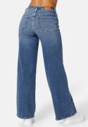 ONLY Madison Blush HW Wide Denim Medium Blue Denim XL/32