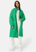 Happy Holly Alma Quilted Coat Green 32/34