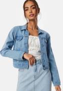 Happy Holly Stretch Denim Jacket Light blue 34