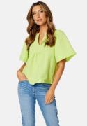 VILA Kuliza V-Neck 2/4 Top Lettuce Green 38