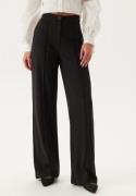 BUBBLEROOM Soft Suit Straight Trousers Black L