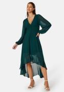 Bubbleroom Occasion Desiree High-Low Dress Dark green 34