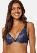 Wonderbra Glamour Triangle Bra Blue Navy 70E