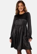 Pieces Slore LS O-Neck Dress Black XS