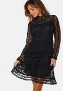 YAS Alberta LS New Lace Dress Black L