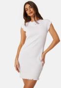 TOMMY JEANS Bodycon Smock Dress YBR White S