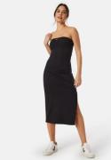 TOMMY JEANS Midi Bodycon Tube Dress BDS Black M