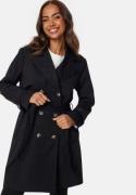 Happy Holly Pamela Trench Coat Black 40/42