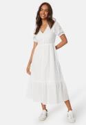 Happy Holly Broderie Anglaise Dress White 44/46