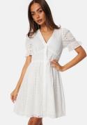 BUBBLEROOM Broderi Anglaise Dress White 44