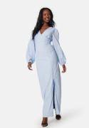 VILA Vimalina L/S maxi dress Kentucky Blue 44