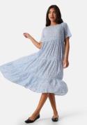 ONLY Onlmaya Life S/S Dress Cloud Dancer AOP: Jo 36