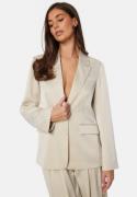 Bubbleroom Occasion Renae Satin Blazer Champagne 36