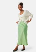 YAS Pella High Waist Midi Skirt Quiet Green XS