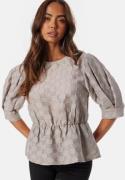 BUBBLEROOM Structured Blouse Nougat L