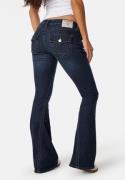 True Religion Joey Low Rise Flare Muddy Waters 23