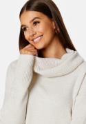 VERO MODA Doffy Cowlneck Knit Birch Detail:MELANGE XL