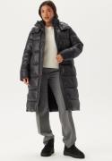 BUBBLEROOM Semi Shiny Long Padded Jacket Black S