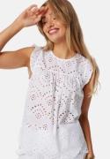 Pieces Pcvilde Sl Top Bright White XS