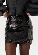 ONLY Onlnancy Sequin Skirt Black S