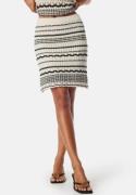 VERO MODA Vmminou Nw Short Skirt Birch Detail:w. Black XL