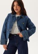 ONLY Onlapril Short Dnm Trench Medium Blue Denim M