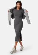 Pieces Kylie O-Neck Midi Dress Magnet XL