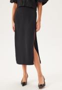 VILA Visivanni Hw Slit Midi Skirt Black Beauty 42