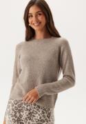 VERO MODA Vmdoffy LS O-Neck Blouse Moon Rock Detail:Melange L