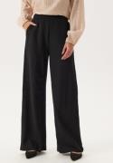 Happy Holly Soft Wide Leg Pants Black 36/38