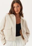 VILA Vijumpy L/S SHORT JACKET - NOOS Super Light Natural Me 34