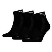 Puma Strumpor 3P Cushioned Quarter Sock Svart Strl 39/42