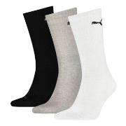 Puma Strumpor 3P Sport Crew Socks Grå/Svart Strl 35/38