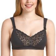 Anita BH Havanna Wireless Comfort Bra Svart polyamid D 95 Dam