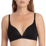 Calida BH Cate Triangle Soft-Bra Svart bomull B 75 Dam