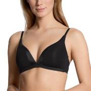 Calida BH Cate Triangle Soft-Bra Svart bomull C 80 Dam