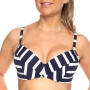 Femilet Indiana Bikini Top Moulded Vit/Marin polyamid C 75 Dam