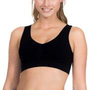 Magic BH Comfort Bra Svart nylon Large Dam