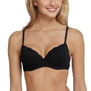 Schiesser BH Pure Cotton Underwire Bra Svart bomull A 75 Dam