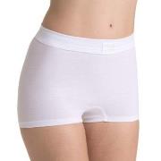 Sloggi Trosor Double Comfort Shorts Vit bomull 44 Dam