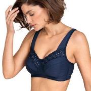 Miss Mary Broderie Anglais Soft Bra BH Mörkblå B 80 Dam