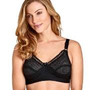 Miss Mary Cotton Dots Soft Bra BH Svart C 105 Dam