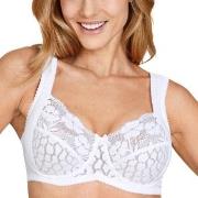 Miss Mary Jacquard And Lace Underwire Bra BH Vit G 80 Dam