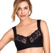 Miss Mary Lovely Lace Soft Bra BH Svart B 90 Dam